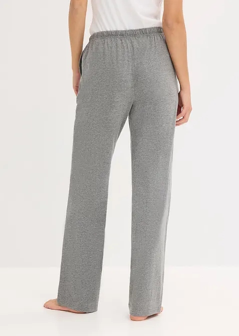 Pantaloni pigiama lunghi con tasche (pacco da 2), bonprix