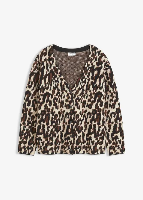 Cardigan jacquard, bonprix