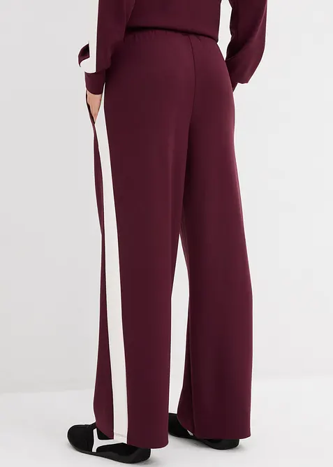 Pantaloni in felpa interlock, bonprix