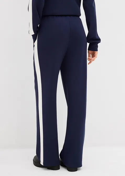 Pantaloni in felpa interlock, bonprix