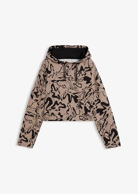 Felpa con cappuccio in puro cotone, bonprix