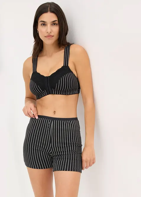 Boxer aderenti a vita alta con gamba lunga, bonprix