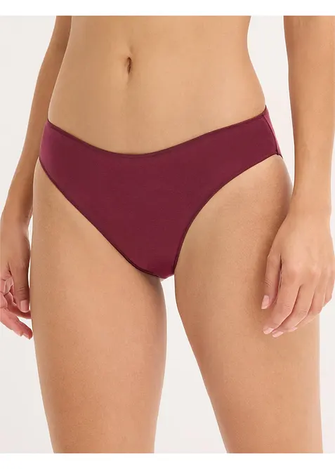 Slip con cotone biologico (pacco da 4), bonprix