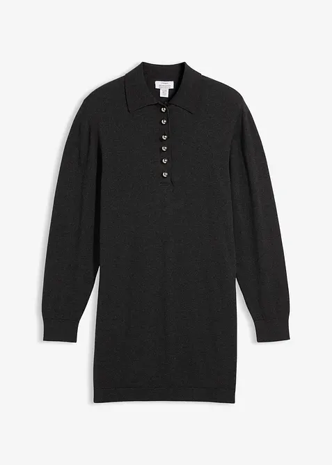 Abito prémaman / da allattamento in cotone biologico a maglia fine, bonprix