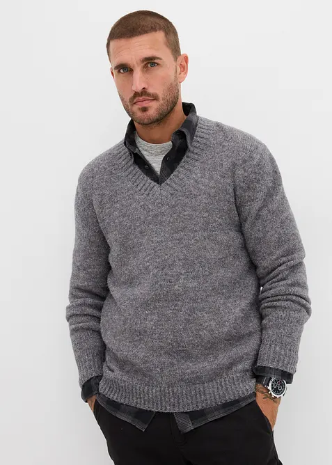 Maglione in filato grosso pratico da lavare, bonprix