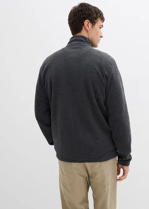 Giacca in morbido pile con tasche laterali, bonprix