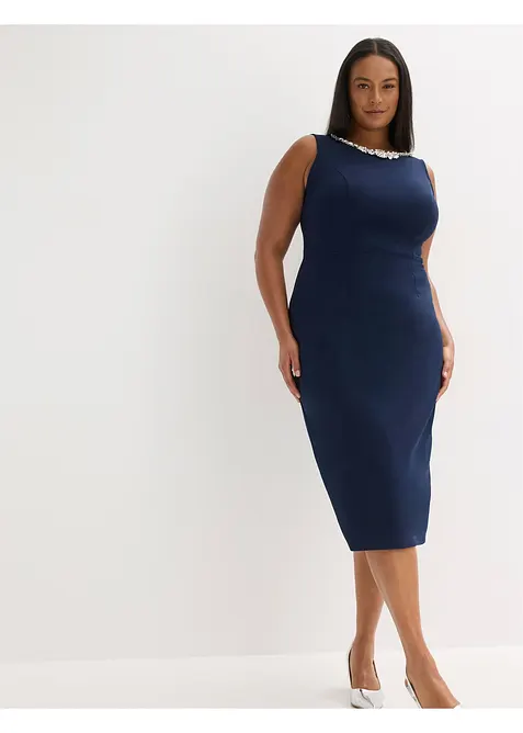 Abito da sera con applicazione di strass, bonprix