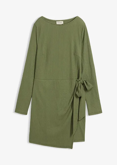 Abito in maglina di crêpe sablé, bonprix