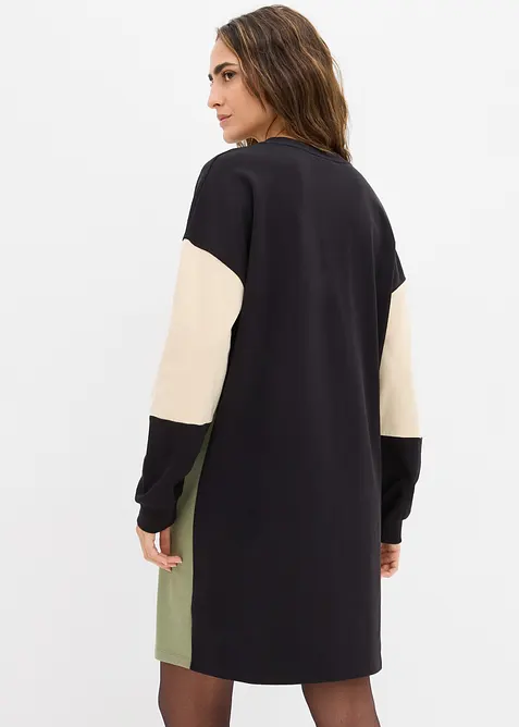 Abito in felpa di puro cotone, bonprix