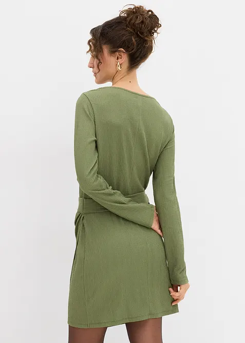 Abito in maglina di crêpe sablé, bonprix