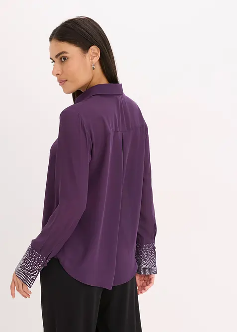 Camicetta con strass, bonprix