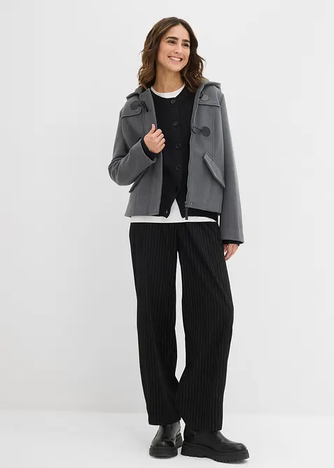 Cardigan girocollo in filato fine, bonprix