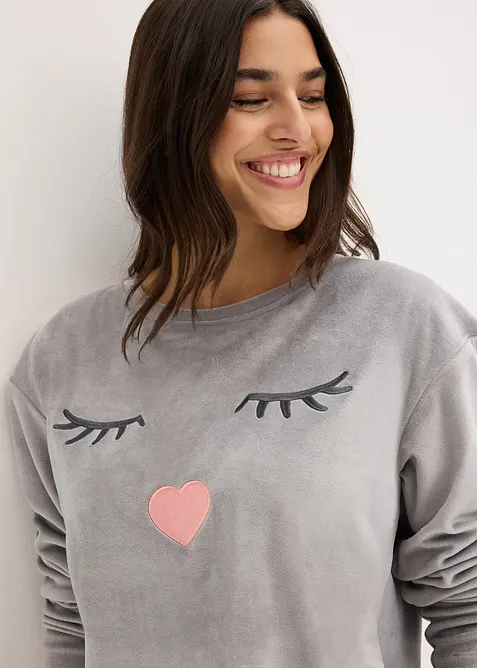 Tuta da casa in velluto, bonprix