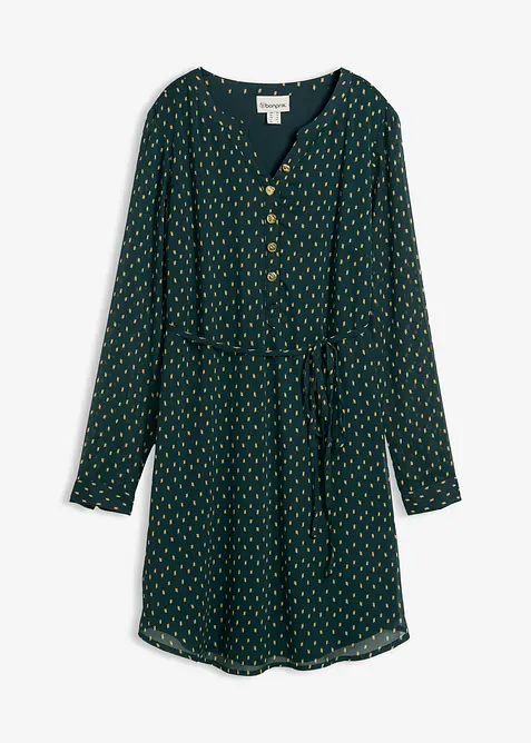 Abito prémaman / da allattamento 2 in 1 in chiffon, bonprix