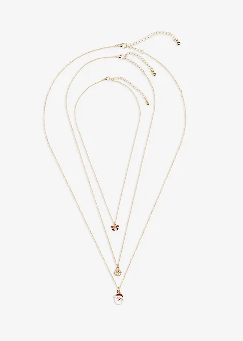 Collane (set 3 pezzi), bonprix