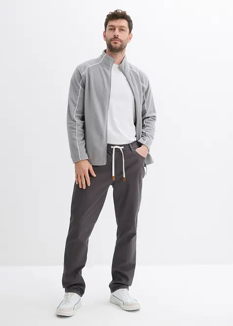 Pantaloni con elastico in vita straight, regular fit, bonprix