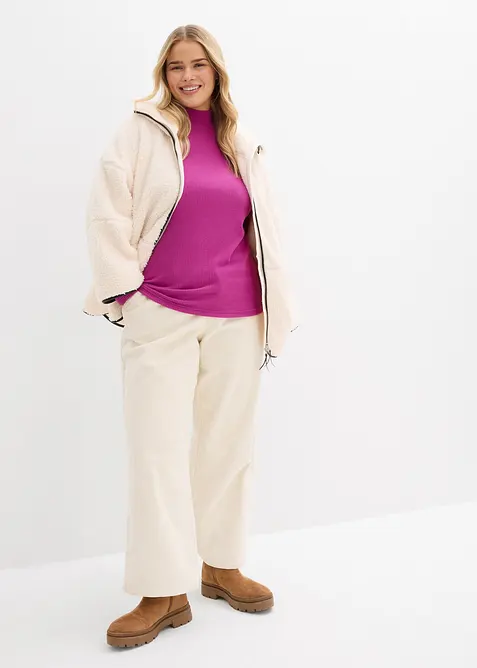 Maglietta termica con collo dritto, bonprix