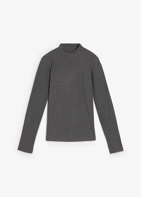 Maglietta termica con collo dritto, bonprix