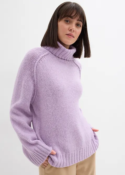 Maglione oversize a maglia grossa, bonprix