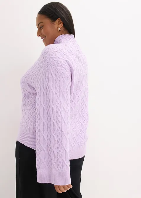 Maglione a trecce, bonprix