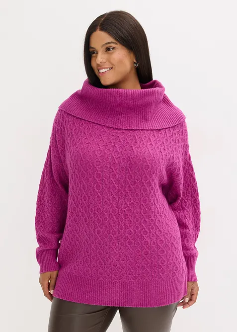 Maglione a trecce, bonprix