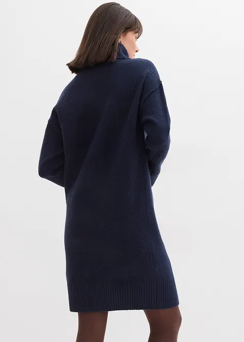 Abito in maglia con cucitura decorativa, bonprix