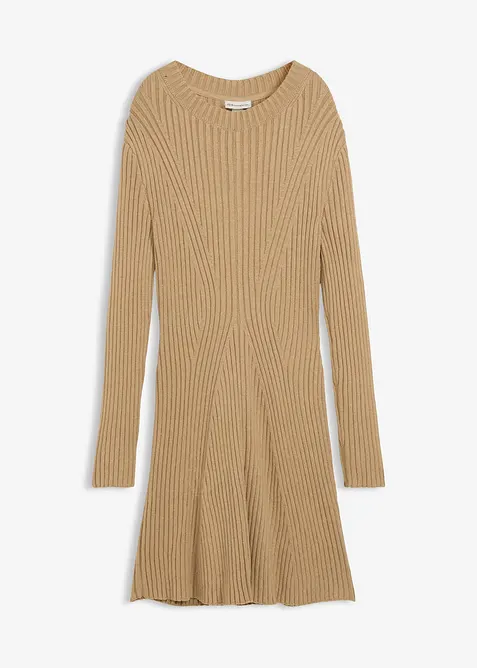 Abito midi in morbida maglia di misto viscosa, bonprix