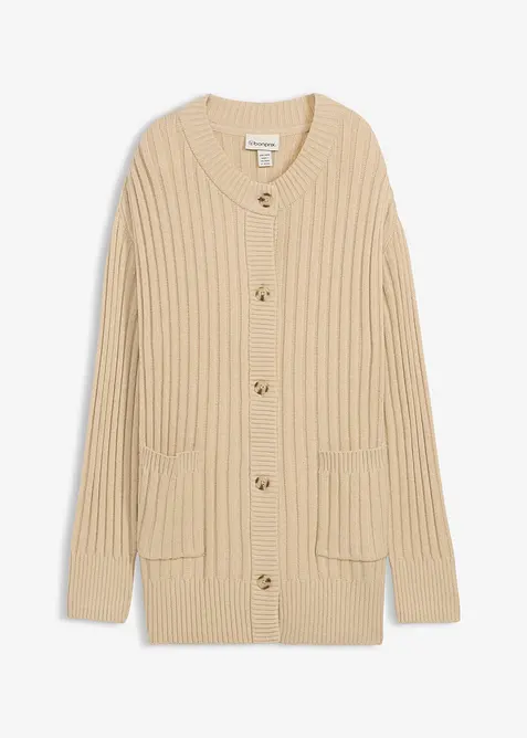 Cardigan in misto viscosa morbido, bonprix