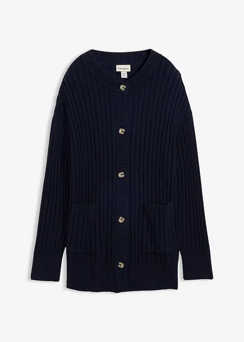 Cardigan in misto viscosa morbido, bonprix