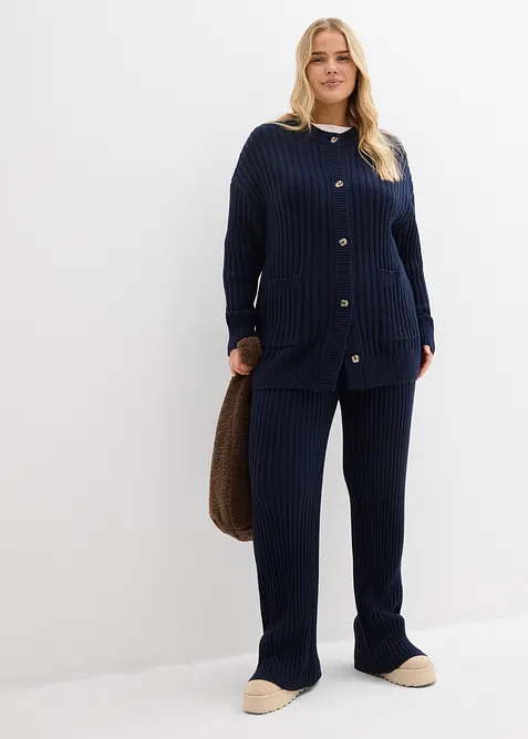 Cardigan in misto viscosa morbido, bonprix