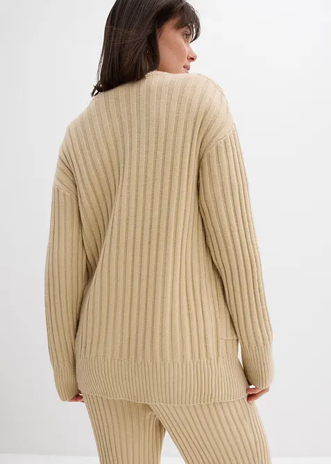 Cardigan in misto viscosa morbido, bonprix