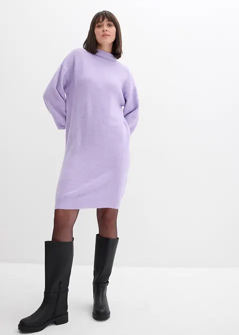 Abito in maglia melange, bonprix