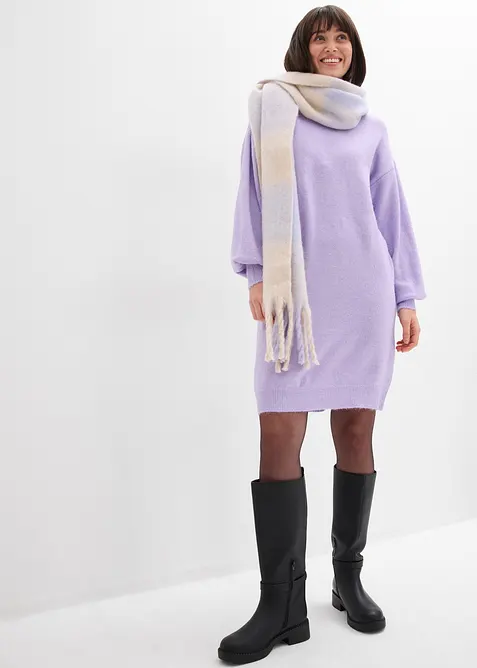 Abito in maglia melange, bonprix