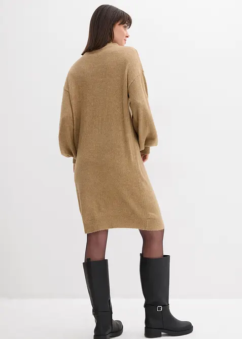 Abito in maglia melange, bonprix