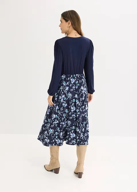 Abito in jersey di misto viscosa, bonprix