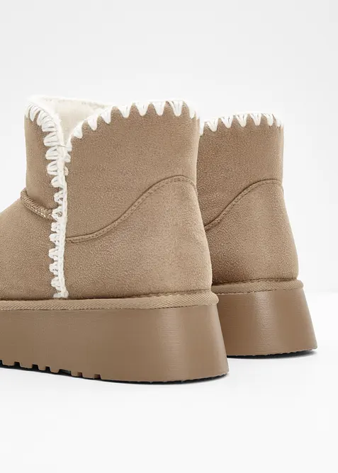 Scarponcini con plateau, bonprix