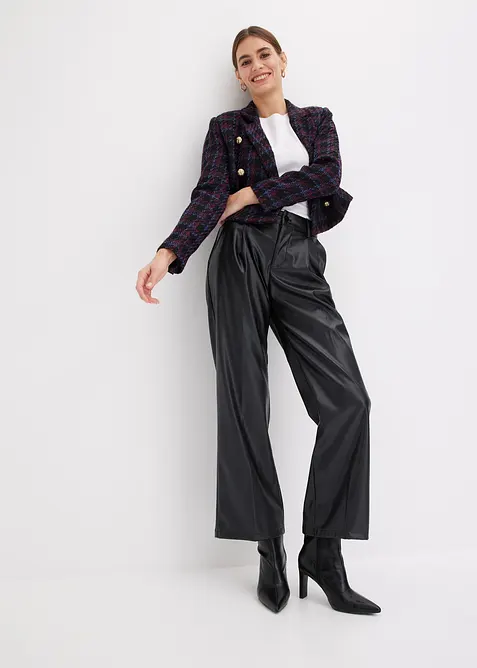 Pantaloni in similpelle, bonprix