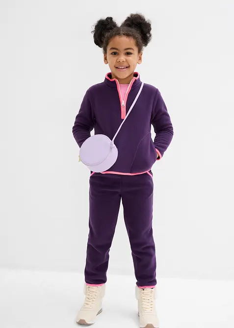 Morbido pile con dettagli a contrasto, bonprix