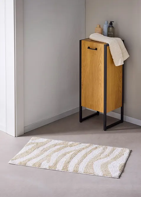 Tappeto da bagno zebrato, bonprix