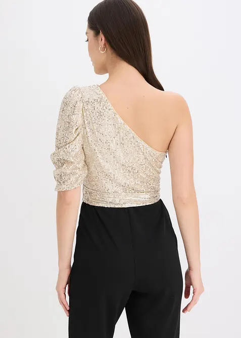 Tuta elegante con paillettes, bonprix