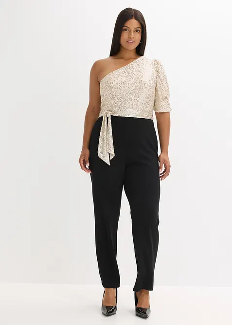 Tuta elegante con paillettes, bonprix