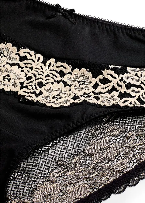 Slip alto con pizzo delicato, bonprix