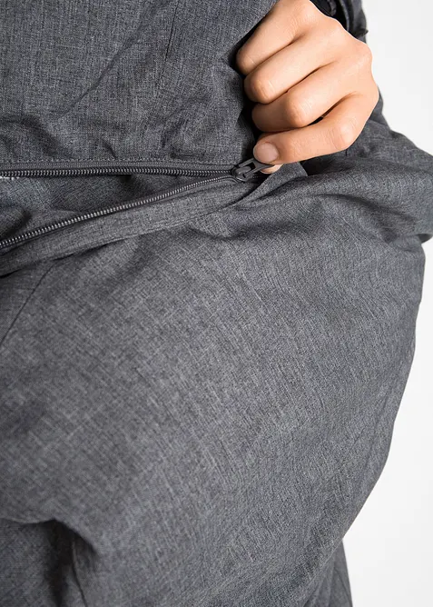 Giacca tecnica outdoor con pile teddy, impermeabile, bonprix