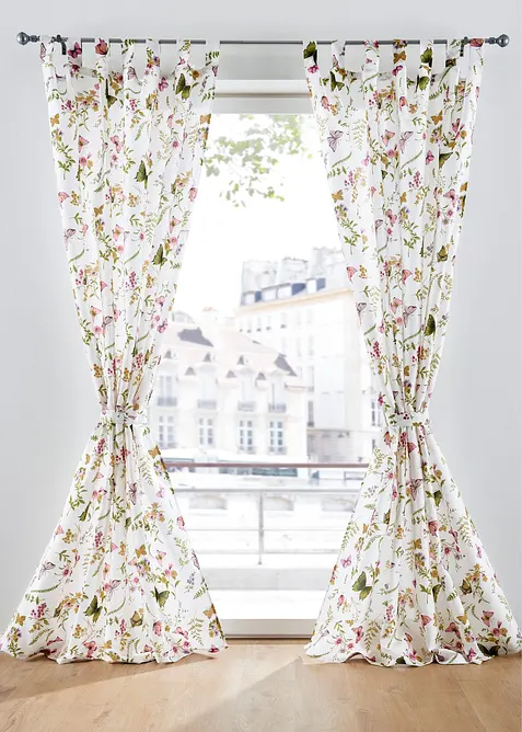 Tenda filtrante completa di fermatenda (pacco da 1), bonprix