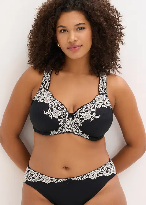 Reggiseno con ferretto e spalline imbottite (pacco da 2), bonprix