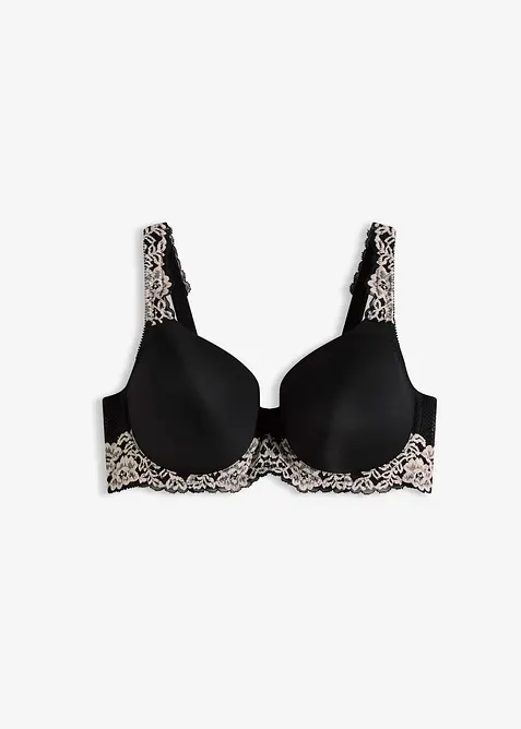 Reggiseno con coppe preformate e spalline imbottite, bonprix