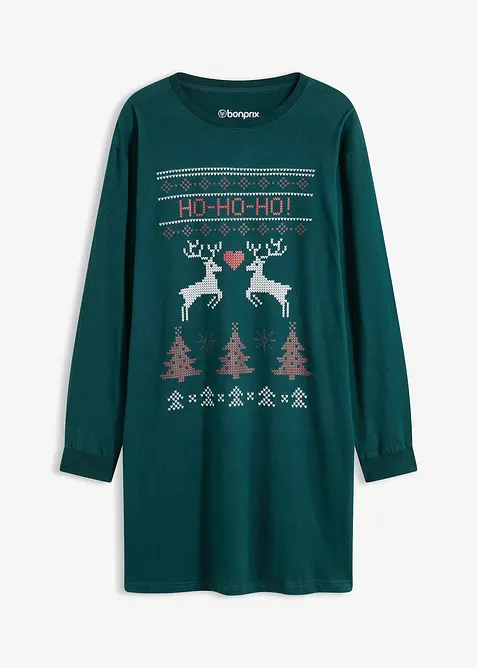 Camicia da notte in puro cotone, bonprix