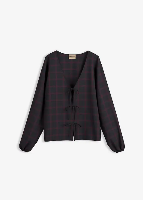 Blusa oversize in morbida viscosa, bonprix