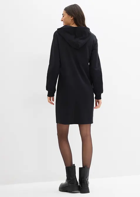 Abito in felpa di misto cotone, bonprix