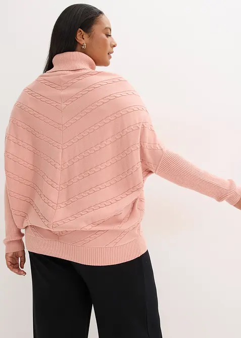 Maglione a collo alto, bonprix